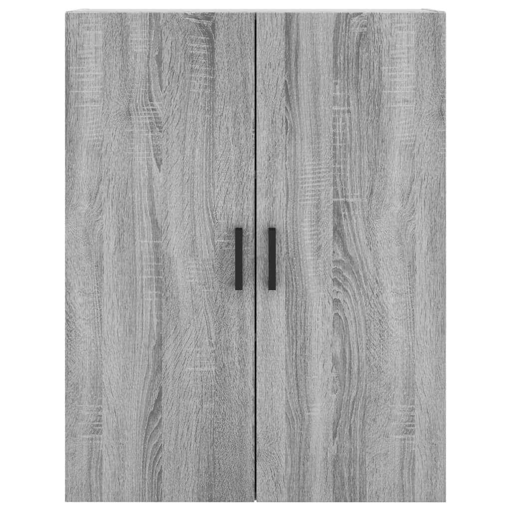 Visoka komoda siva sonome 69,5x34x180 cm od konstruiranog drva