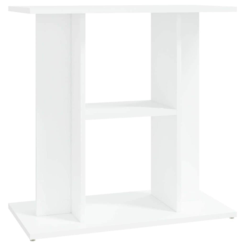Stalak za akvarij bijeli 60 x 30 x 60 cm od konstruiranog drva