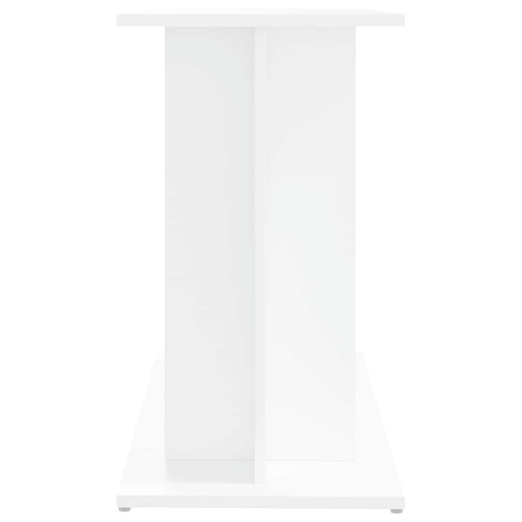 Stalak za akvarij bijeli 80 x 35 x 60 cm od konstruiranog drva