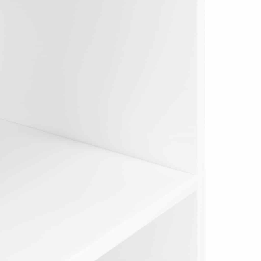Stalak za akvarij bijeli 80 x 35 x 60 cm od konstruiranog drva