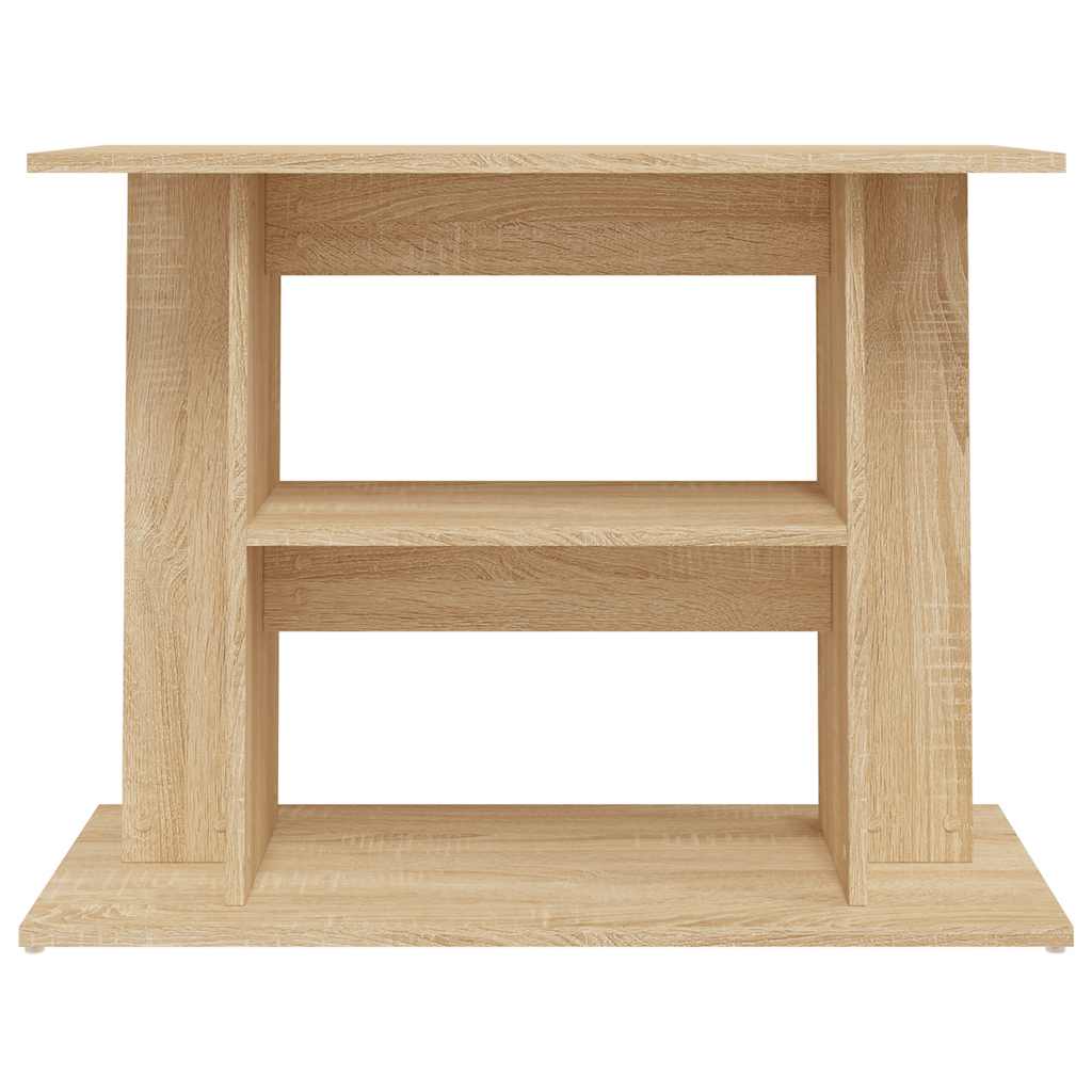 Stalak za akvarij boja hrasta 80x35x60 cm od konstruiranog drva