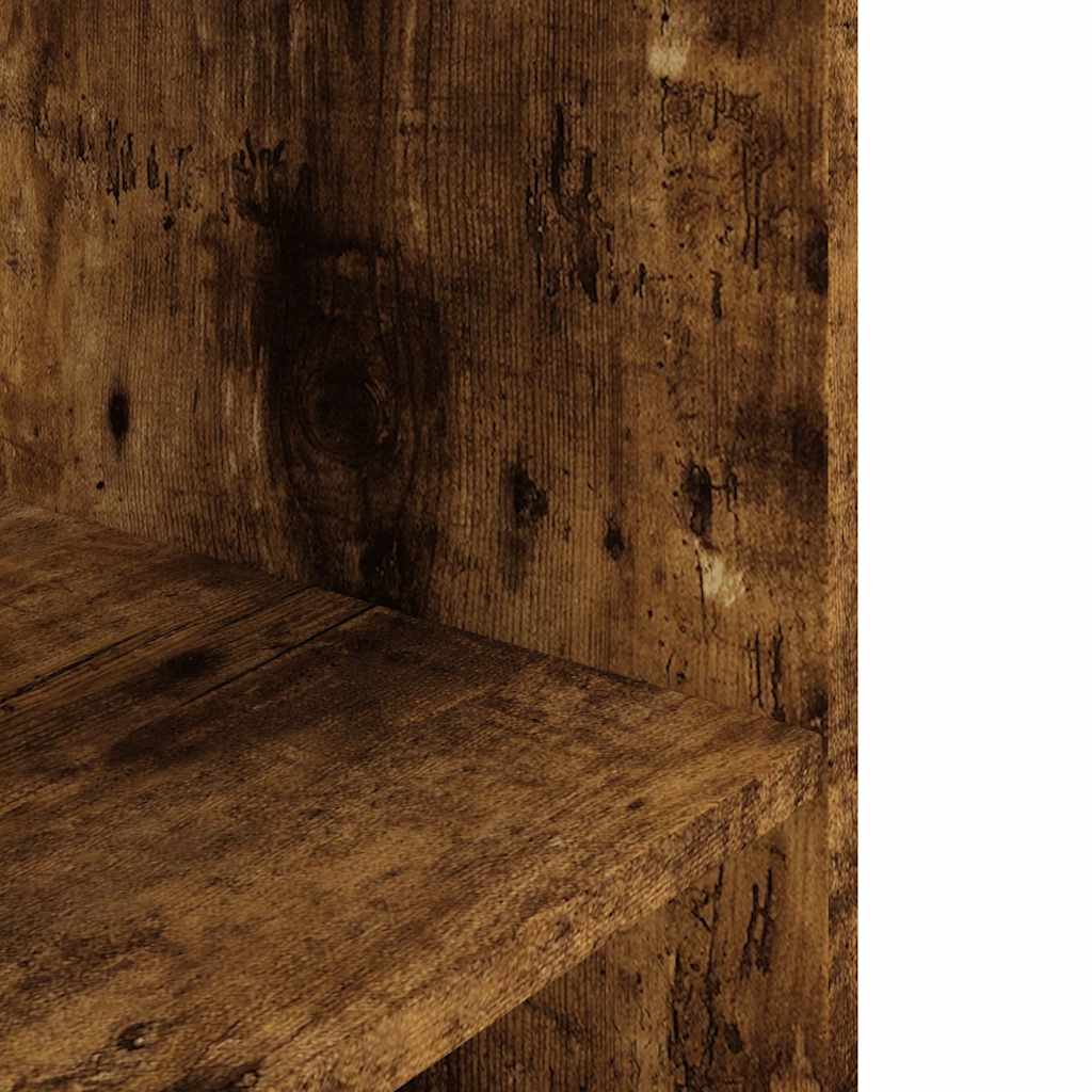 Stalak za akvarij dimljeni hrast 80x35x60 cm inženjersko drvo