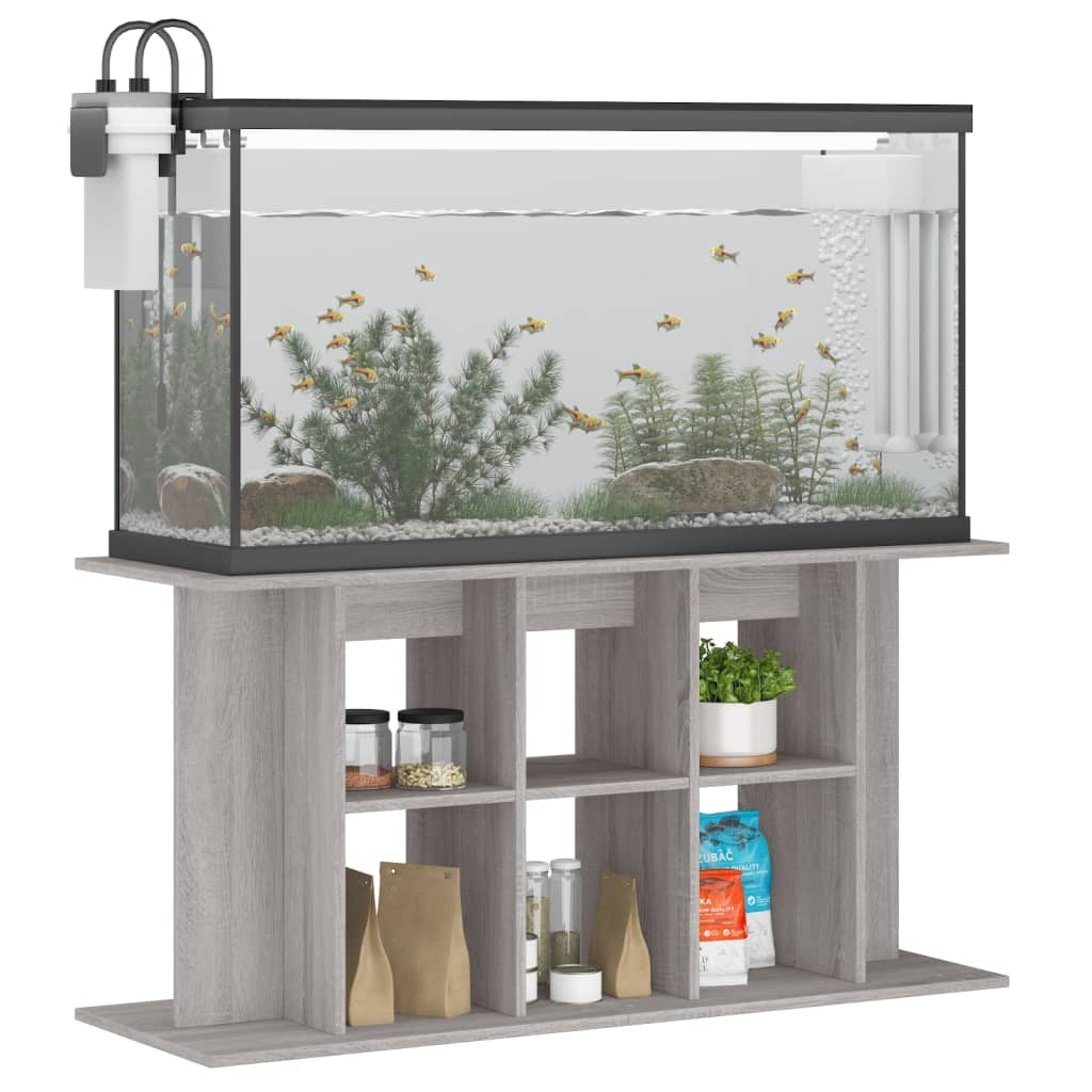 Stalak za akvarij boja hrasta 120x40x60 cm konstruirano drvo