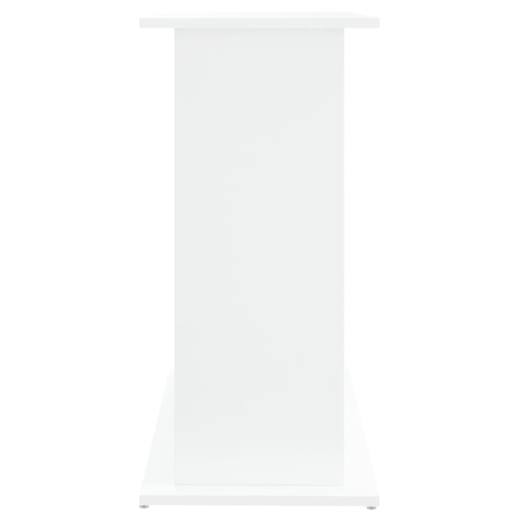 Stalak za akvarij bijeli 81 x 36 x 73 cm od konstruiranog drva
