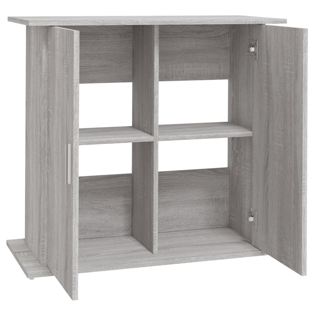 Stalak za akvarij boja hrasta 81 x 36 x 73 cm konstruirano drvo