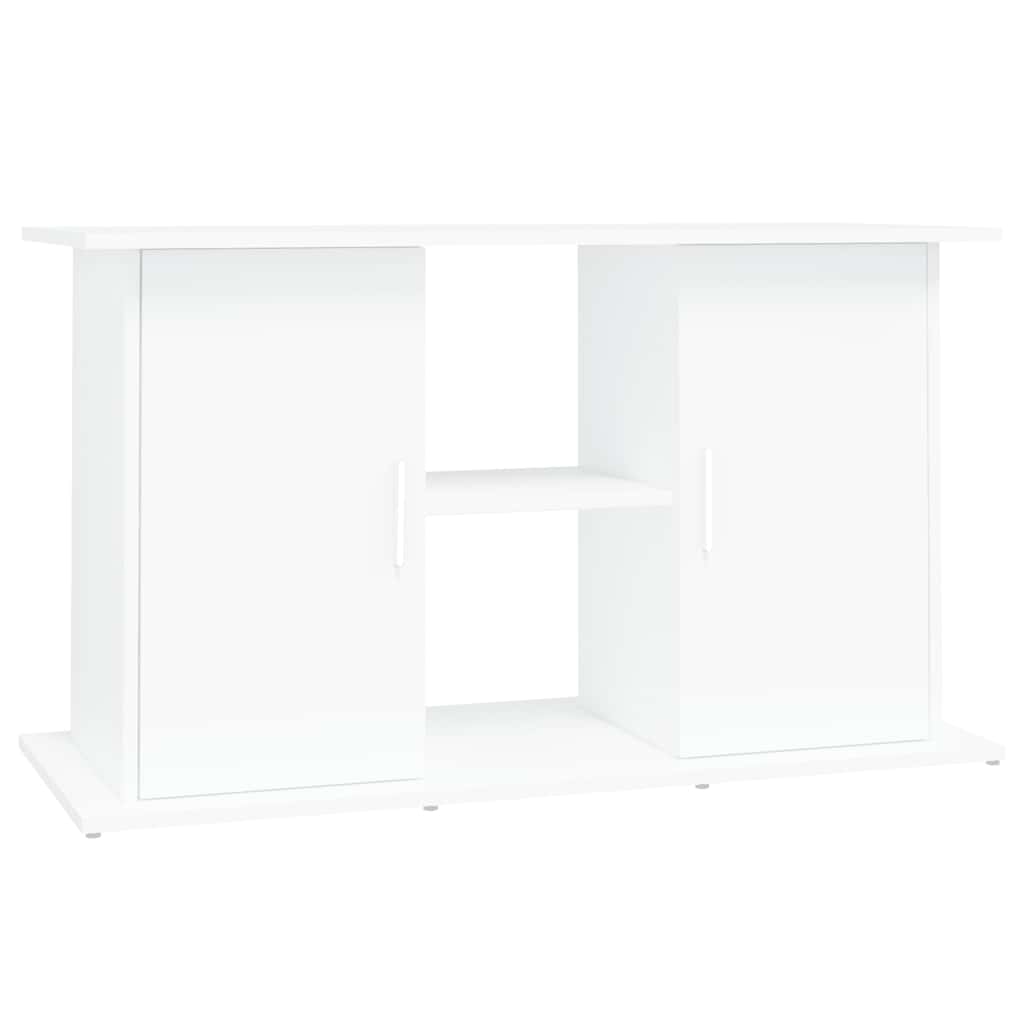 Stalak za akvarij bijeli 101 x 41 x 58 cm od konstruiranog drva