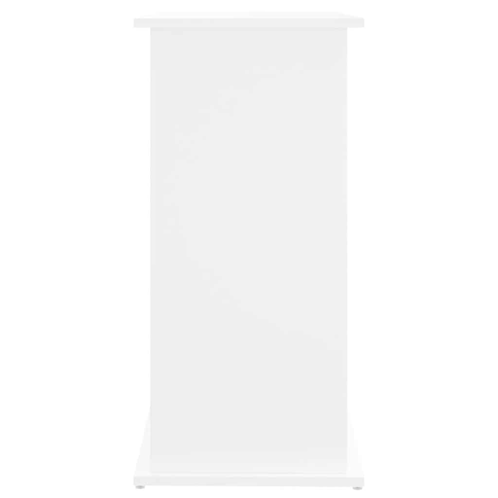Stalak za akvarij bijeli 81 x 36 x 73 cm od konstruiranog drva