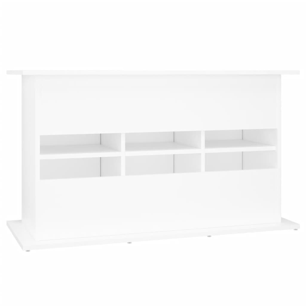 Stalak za akvarij bijeli 101 x 41 x 58 cm od konstruiranog drva