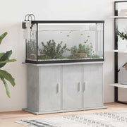 Stalak za akvarij Betonsko-sivi 101x41x58 cm Konstruirano drvo