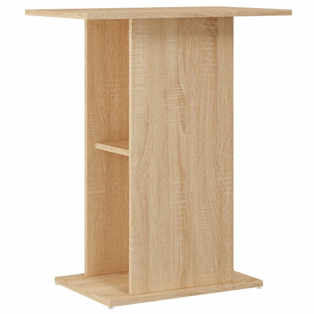 Stalak za akvarij Sonoma hrast 60,5x36x72,5 cm Konstruirano drvo