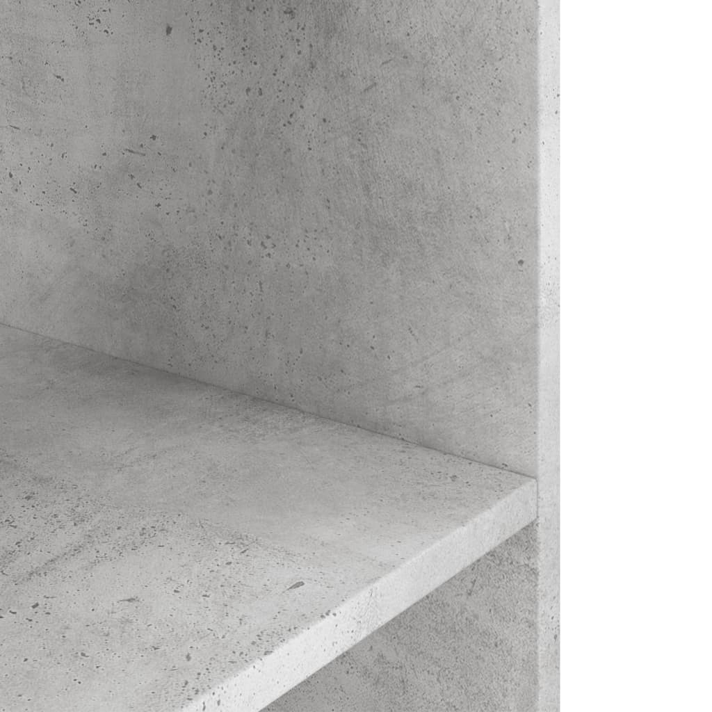 Stalak za akvarij Betonsko sivi 60,5x36x72,5 cm Konstruirano drvo