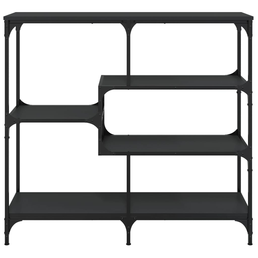 Konzolni stol crni 100 x 32 x 95 cm od konstruiranog drva