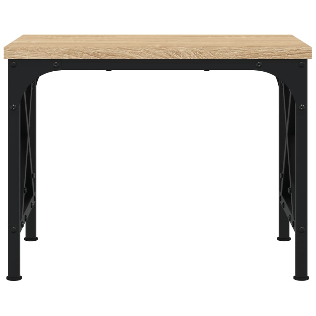 Stalak za pisač boja hrasta 40 x 30 x 31 cm konstruirano drvo