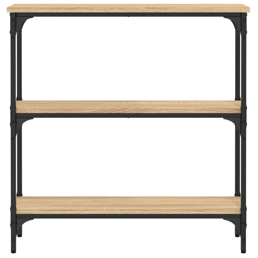 Konzolni stolić Sonoma hrast 75x22,5x75 cm Konstruirano drvo