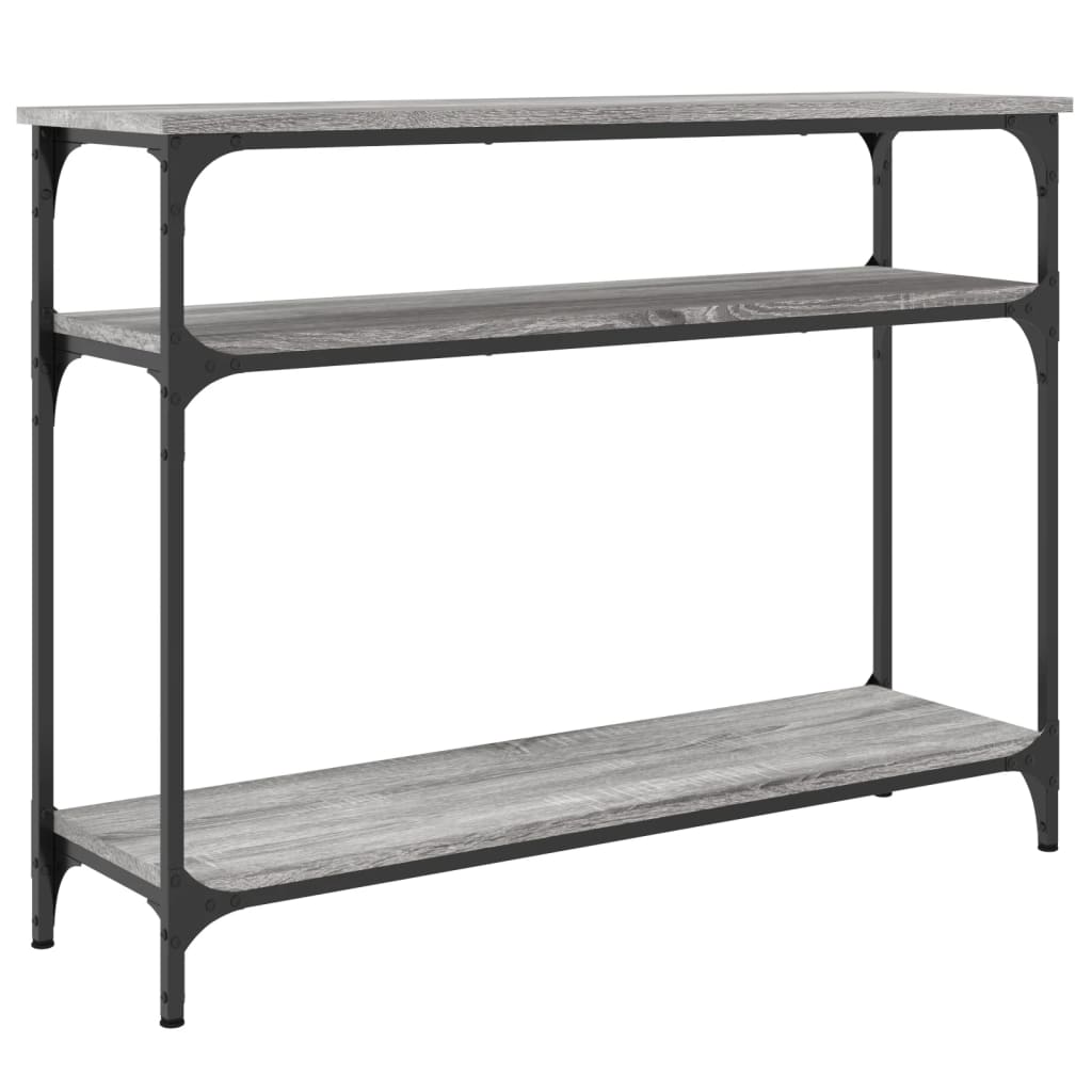 Konzolni stol boja hrasta sonome 100x29x75 cm konstruirano drvo