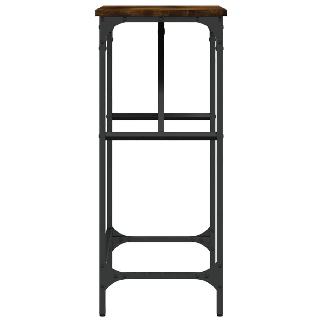 Konzolni stol boja hrasta 75 x 32 x 75 cm konstruirano drvo