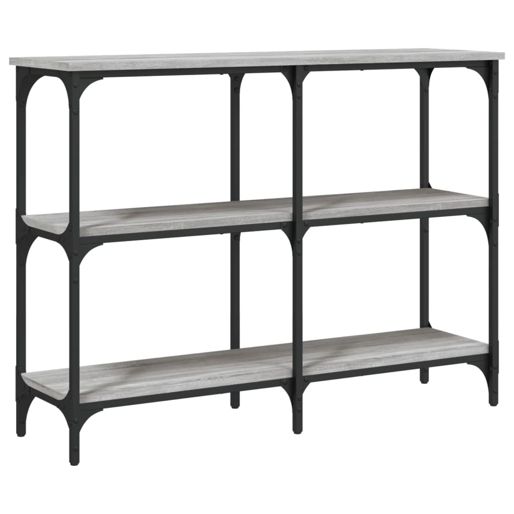 Konzolni stol boja hrasta sonome 100x29x75 cm konstruirano drvo