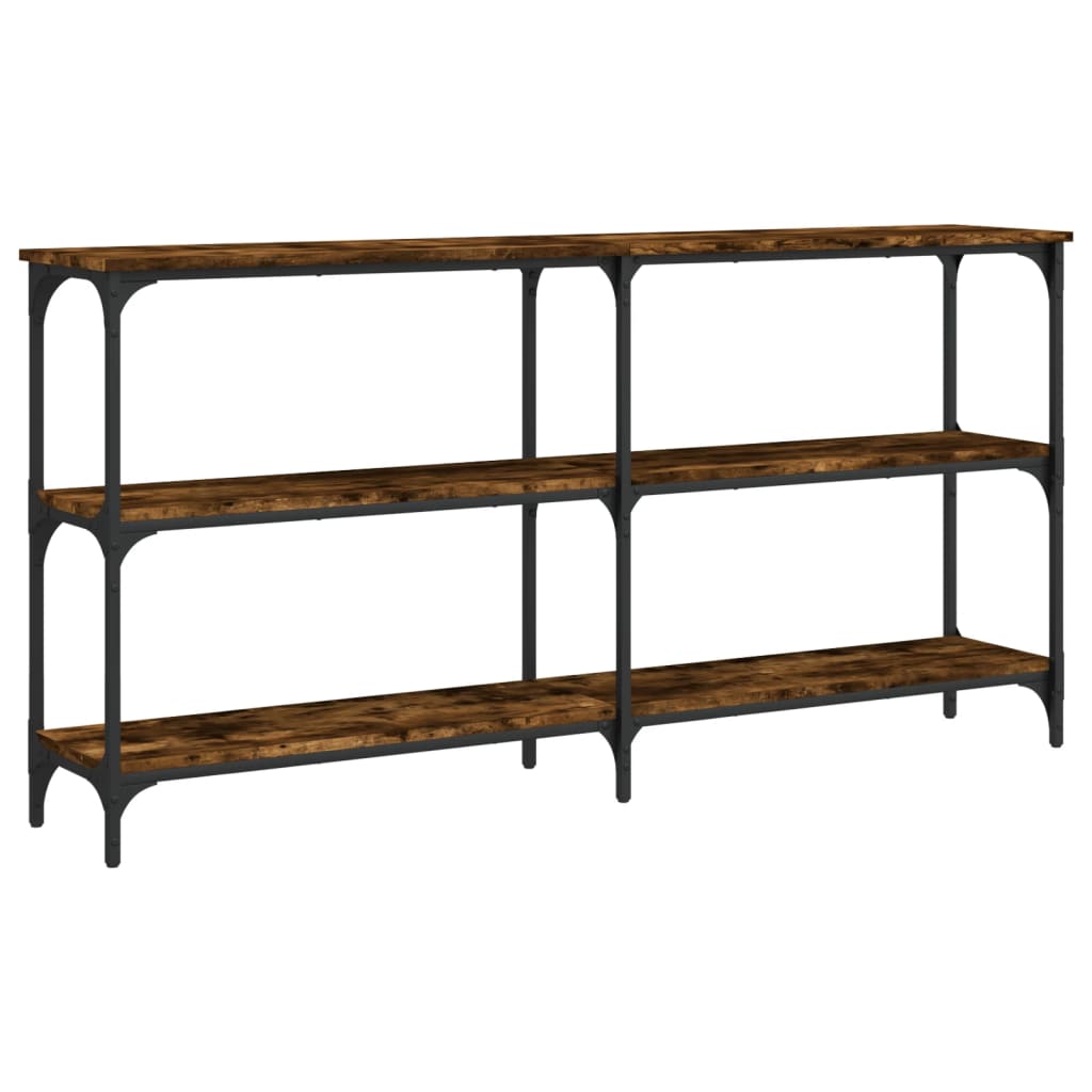 Konzolni stol boja hrasta 150x29x75 cm od konstruiranog drva