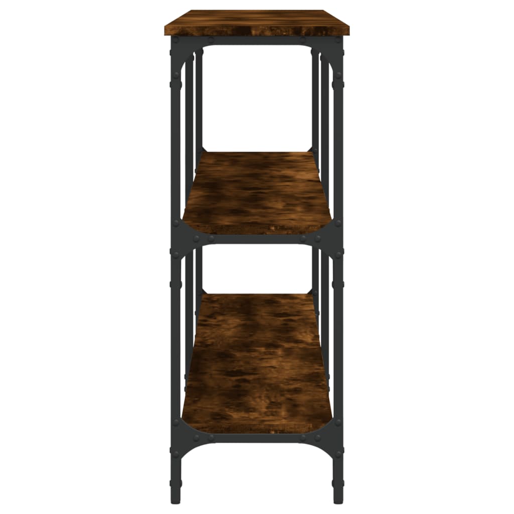 Konzolni stol boja hrasta 200x29x75 cm od konstruiranog drva