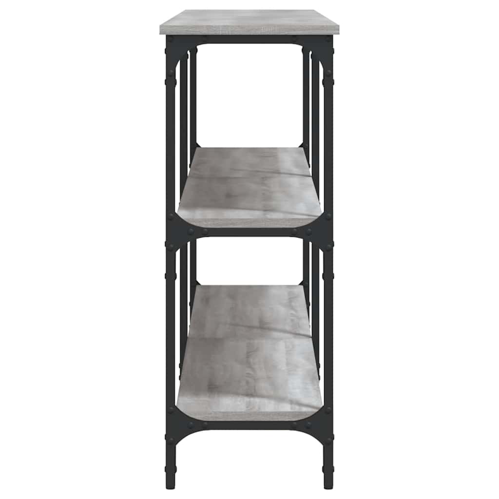 Konzolni stol boja hrasta sonome 200x29x75 cm konstruirano drvo