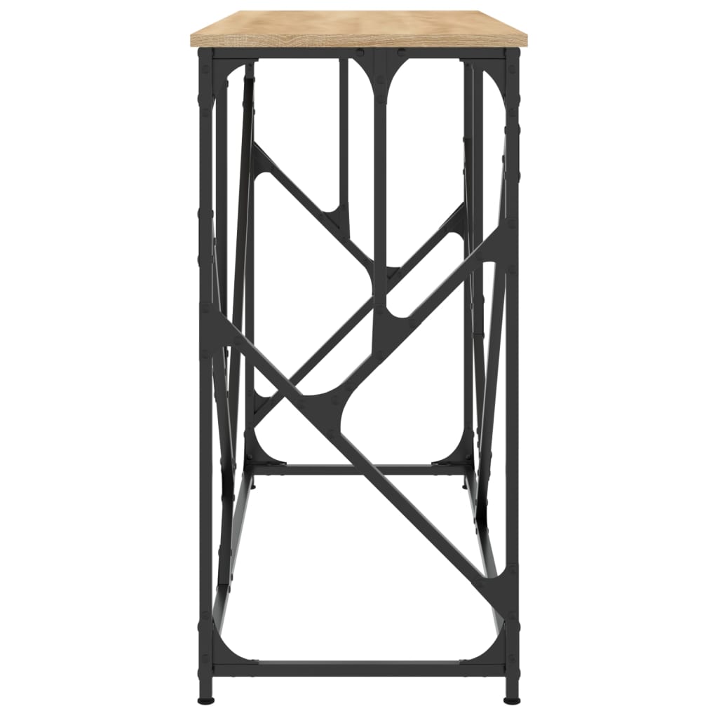 Konzolni stol boja hrasta sonome 100x40x80 cm konstruirano drvo