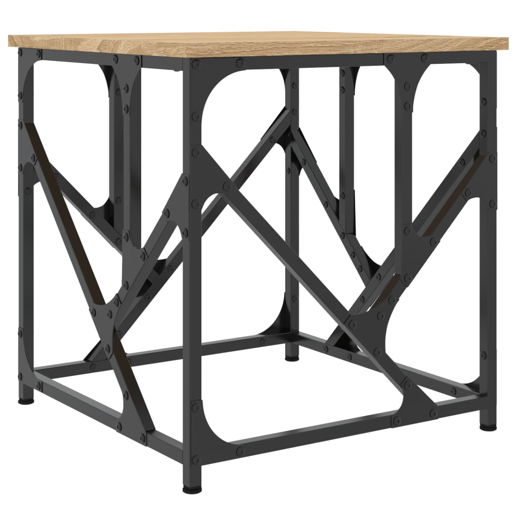 Stolić za kavu boja hrasta 45 x 45 x 47,5 cm konstruirano drvo