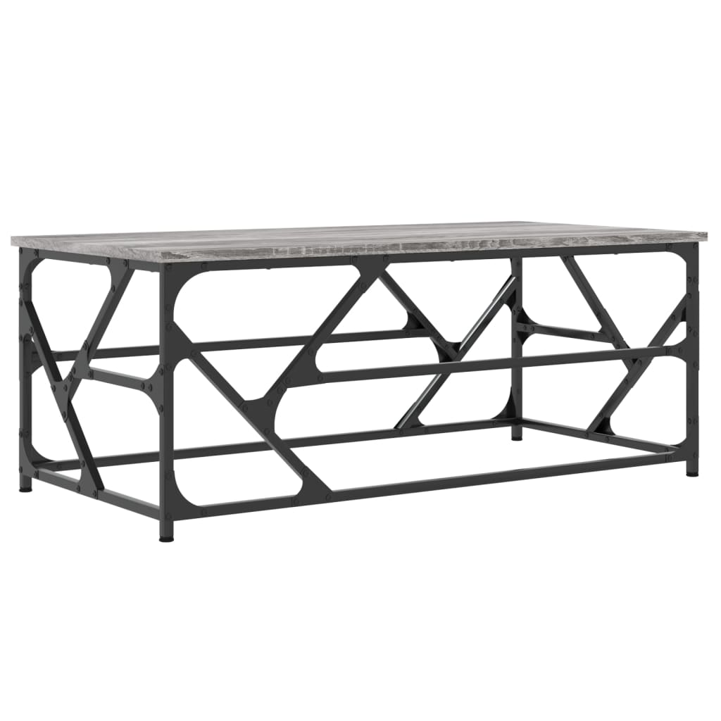 Stolić za kavu boja hrasta 100 x 50 x 40 cm konstruirano drvo