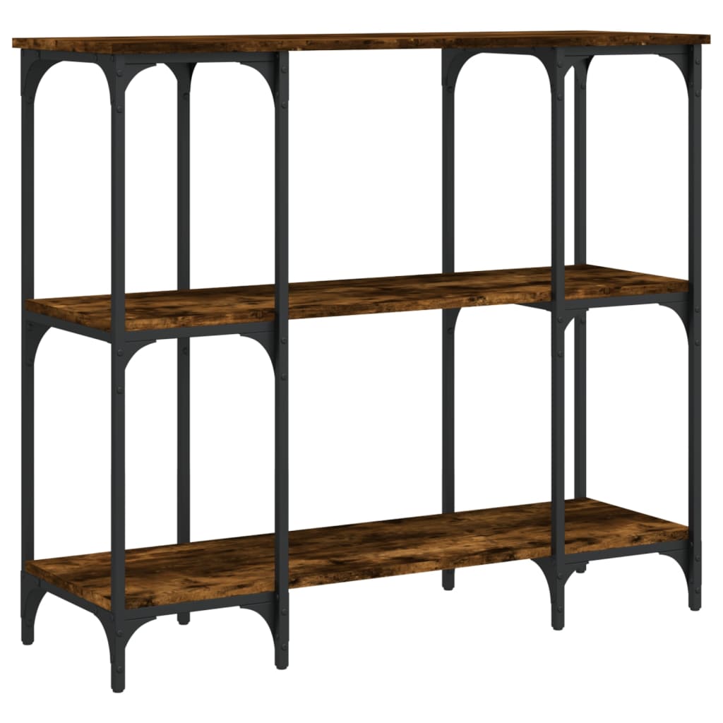 Konzolni stol boja hrasta 102x35x90 cm od konstruiranog drva