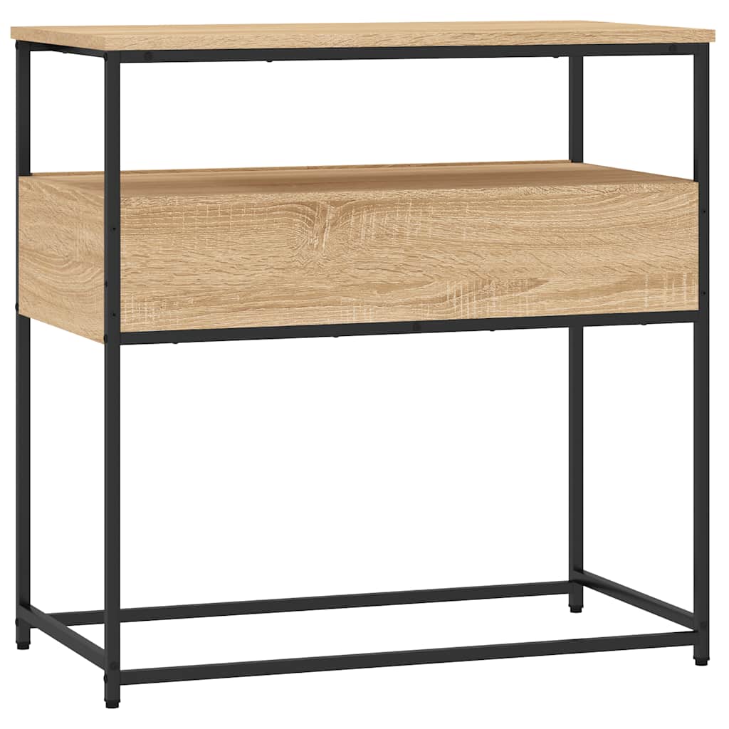 Konzolni stolić Sonoma hrast 75x40x75 cm Konstruirano drvo