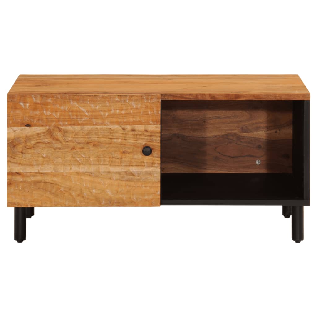 Stolić za kavu 80 x 50 x 40 cm od masivnog drva bagrema