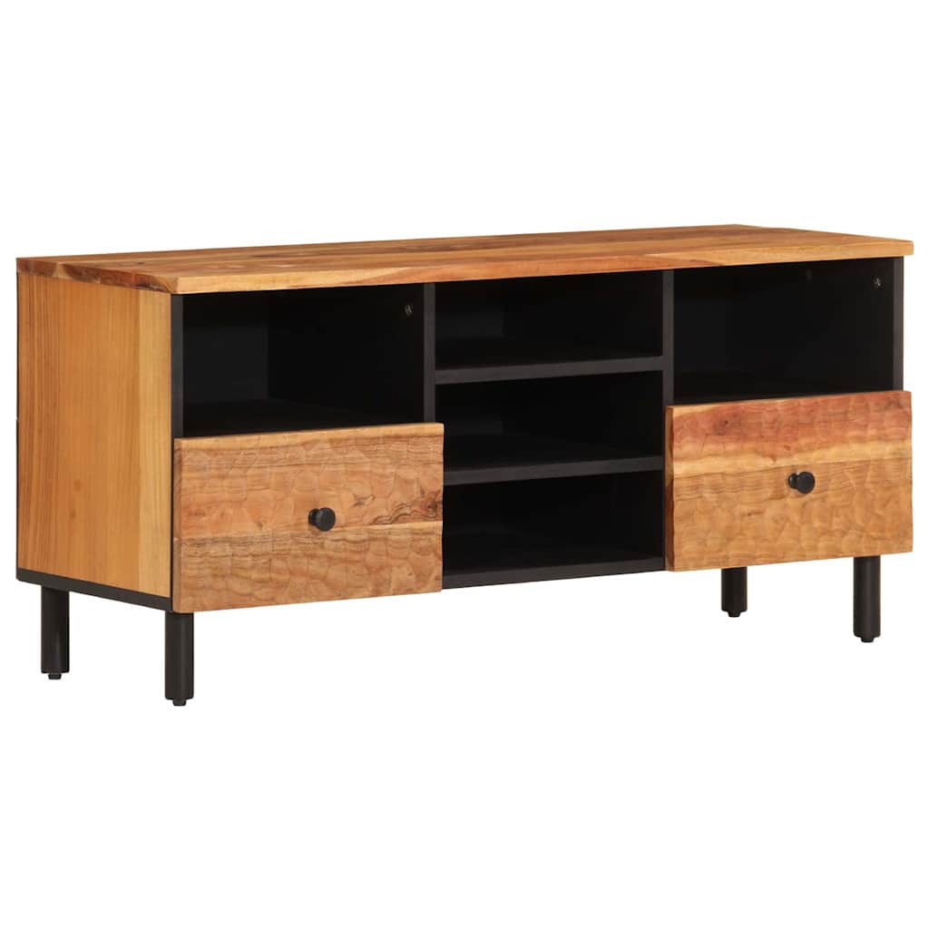 TV ormarić 100 x 33 x 46 cm od masivnog bagremovog drva