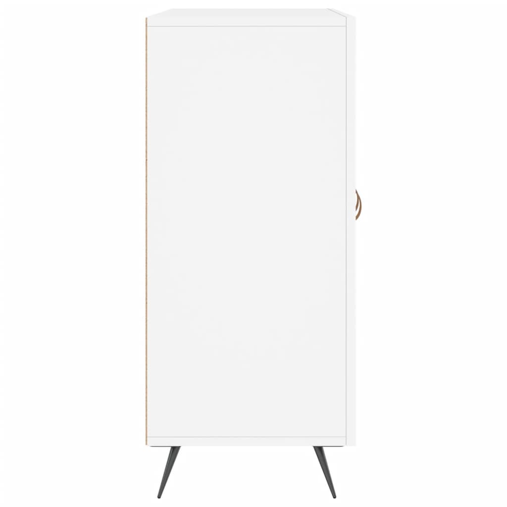 Komoda bijela 90x34x80 cm od konstruiranog drva