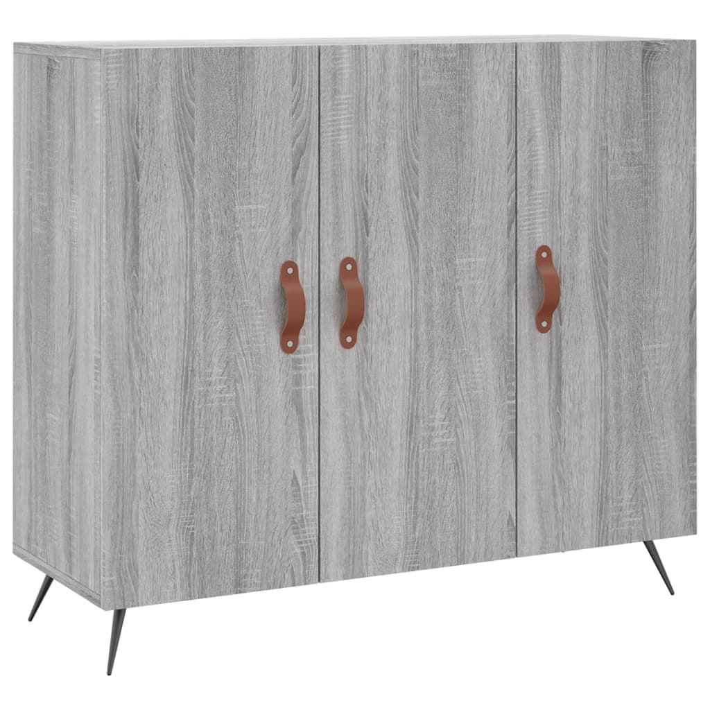 Komoda boja hrasta sonome 90 x 34 x 80 cm konstruirano drvo