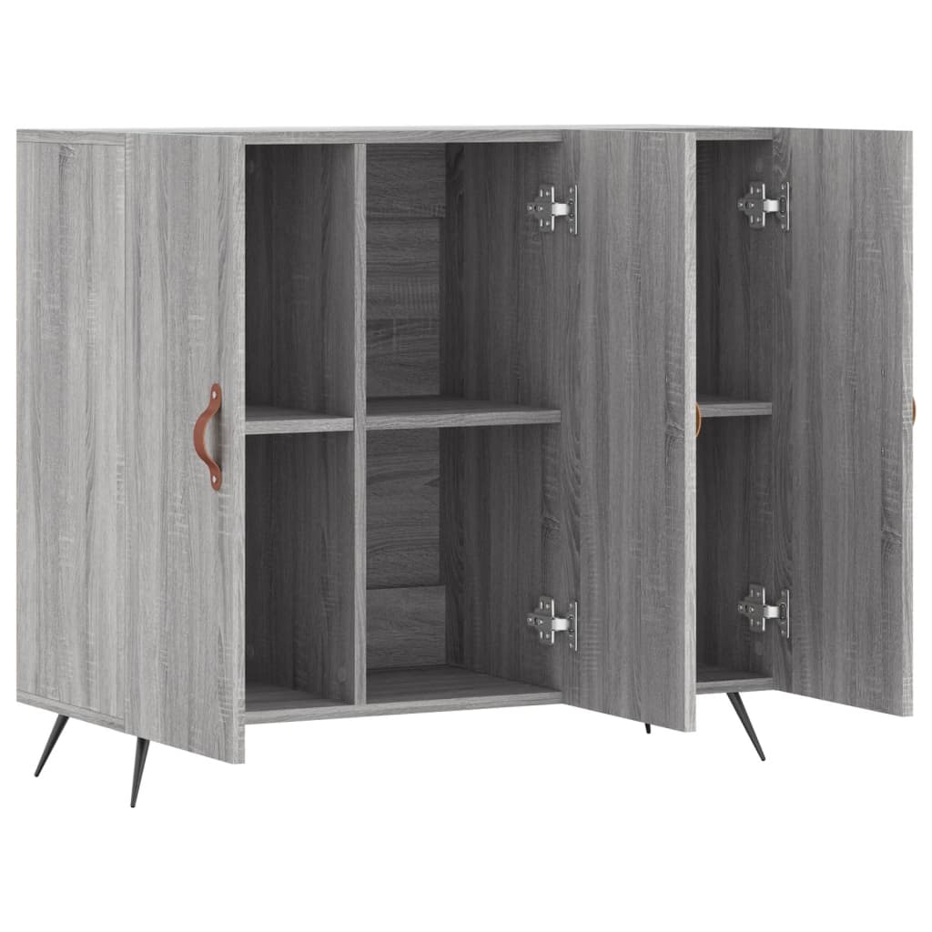 Komoda boja hrasta sonome 90 x 34 x 80 cm konstruirano drvo