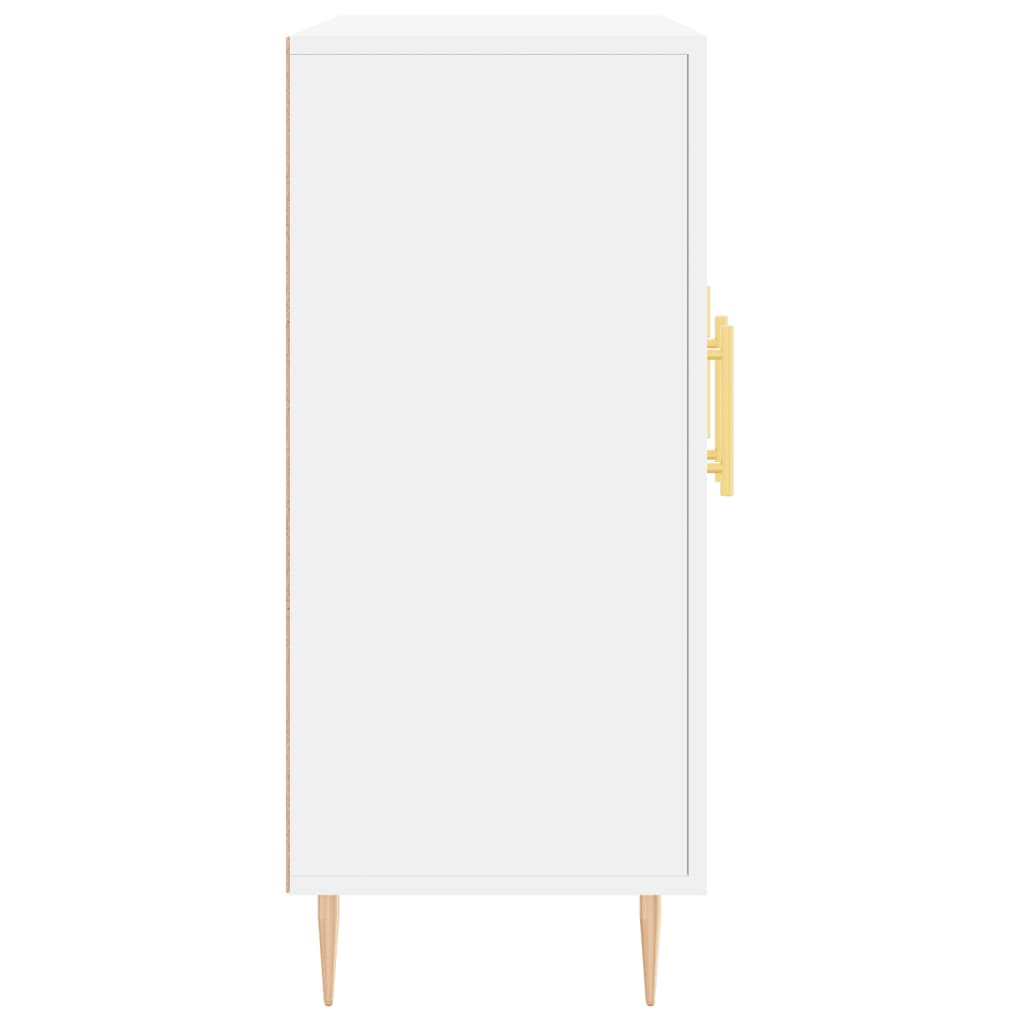Komoda bijela 90x34x80 cm od konstruiranog drva