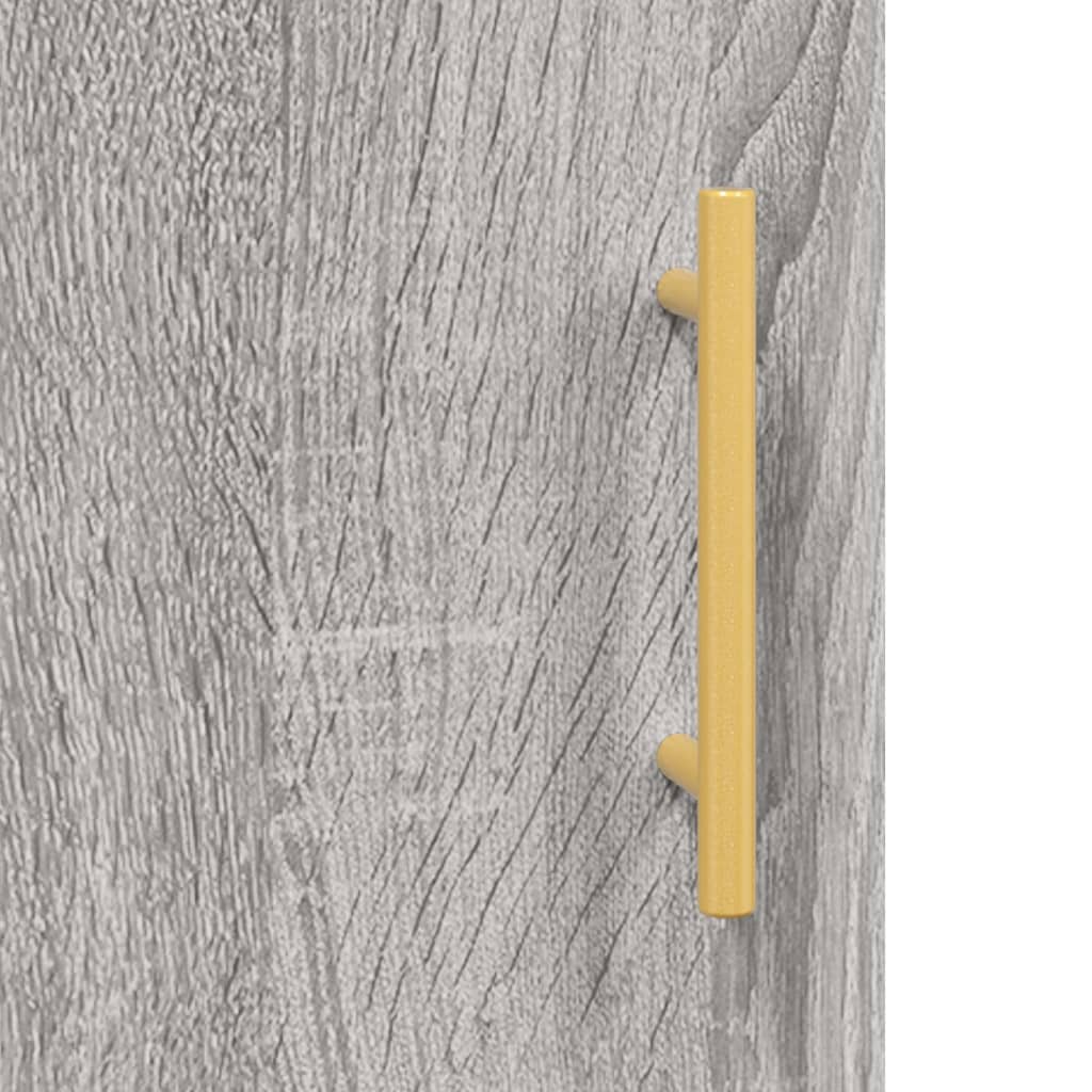 Komoda boja hrasta sonome 90 x 34 x 80 cm konstruirano drvo