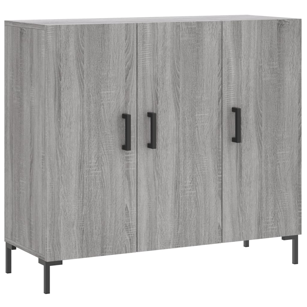 Komoda boja hrasta sonome 90 x 34 x 80 cm konstruirano drvo
