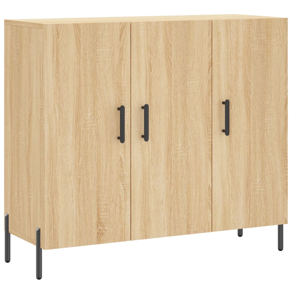 Komoda boja hrasta sonome 90x34x80 cm od konstruiranog drva