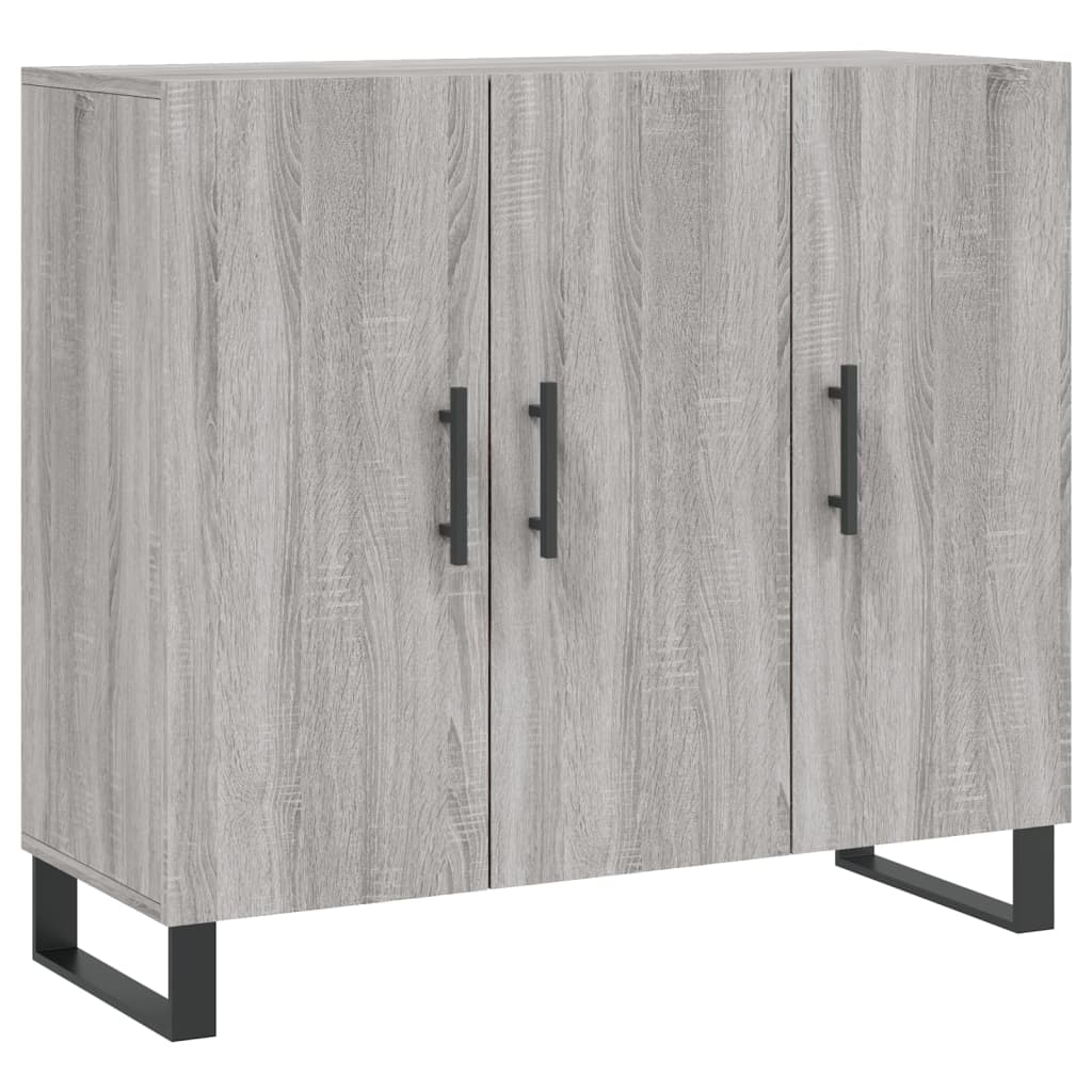 Komoda boja hrasta sonome 90 x 34 x 80 cm konstruirano drvo