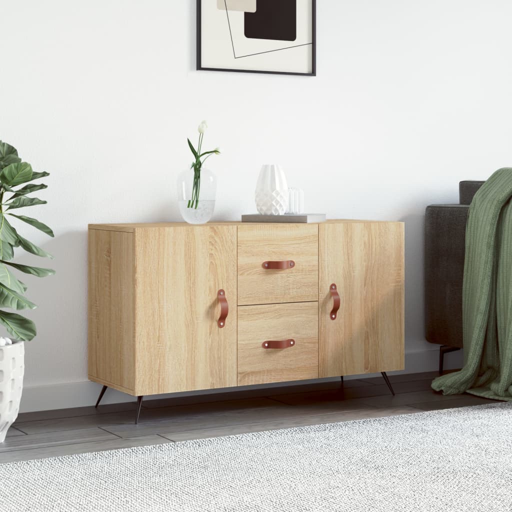 Komoda boja hrasta sonome 100x36x60 cm od konstruiranog drva