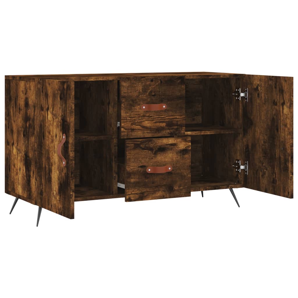 Komoda boja dimljenog hrasta 100 x 36 x 60 cm konstruirano drvo