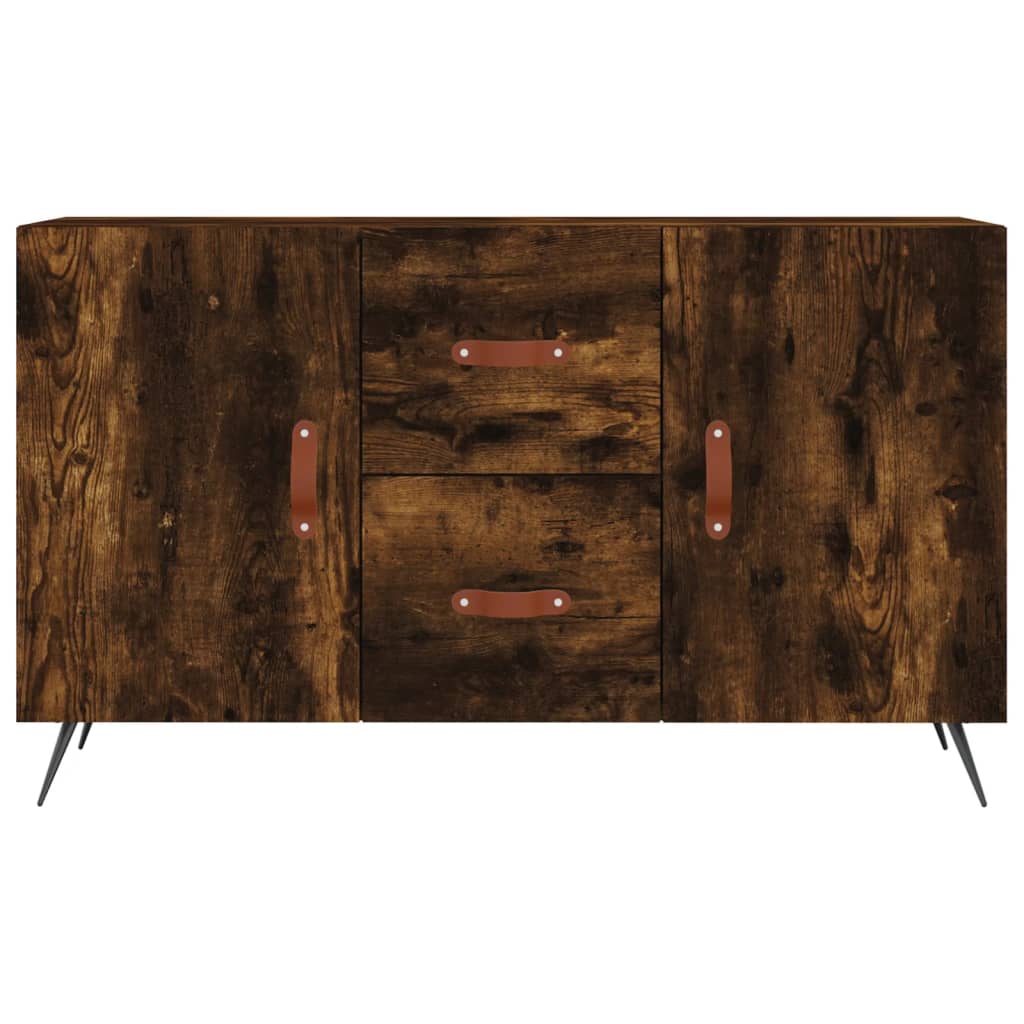 Komoda boja dimljenog hrasta 100 x 36 x 60 cm konstruirano drvo