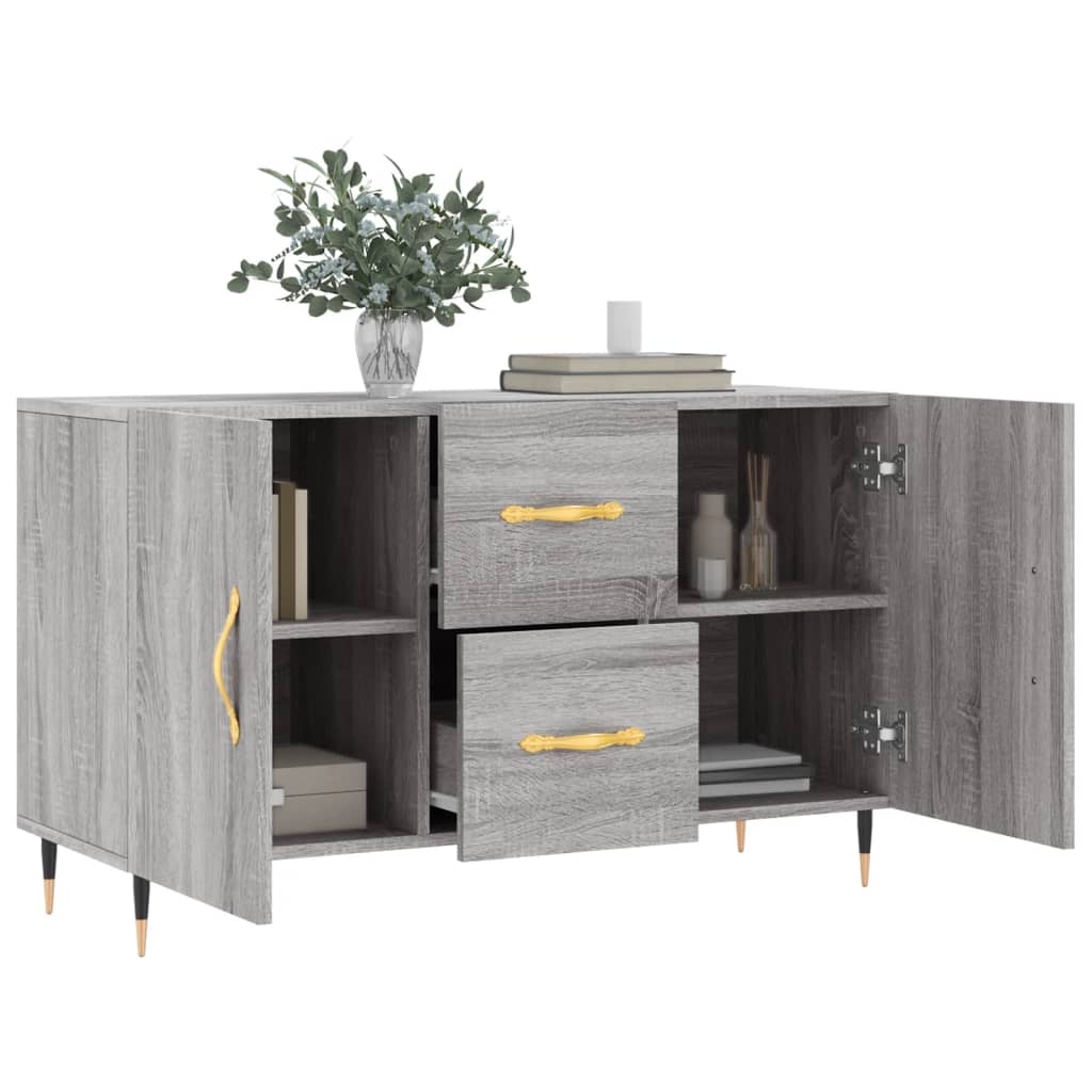 Komoda boja hrasta sonome 100 x 36 x 60 cm konstruirano drvo