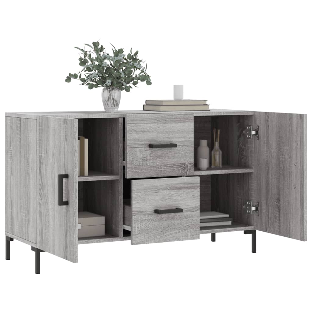 Komoda boja hrasta sonome 100 x 36 x 60 cm konstruirano drvo