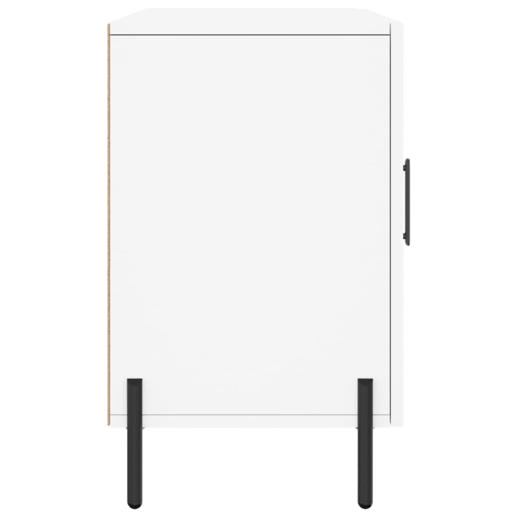 Komoda bijela 100x36x60 cm od konstruiranog drva