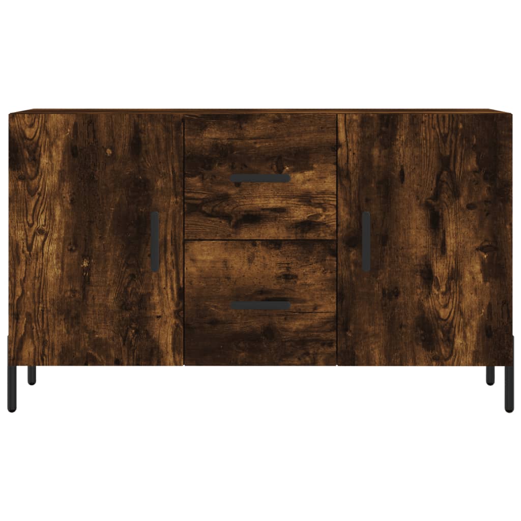 Komoda boja dimljenog hrasta 100 x 36 x 60 cm konstruirano drvo