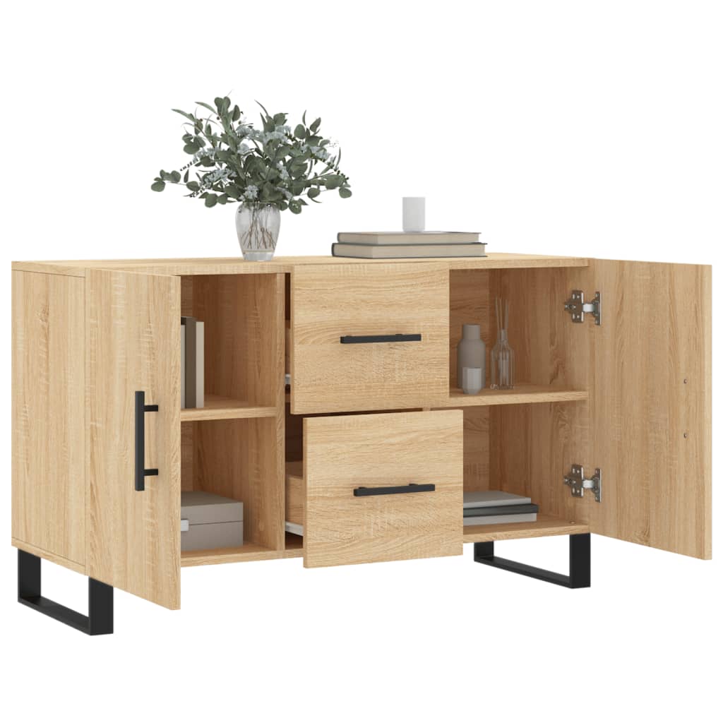 Komoda boja hrasta sonome 100x36x60 cm od konstruiranog drva