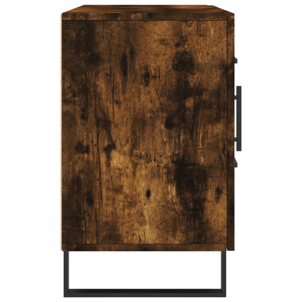 Komoda boja dimljenog hrasta 100 x 36 x 60 cm konstruirano drvo
