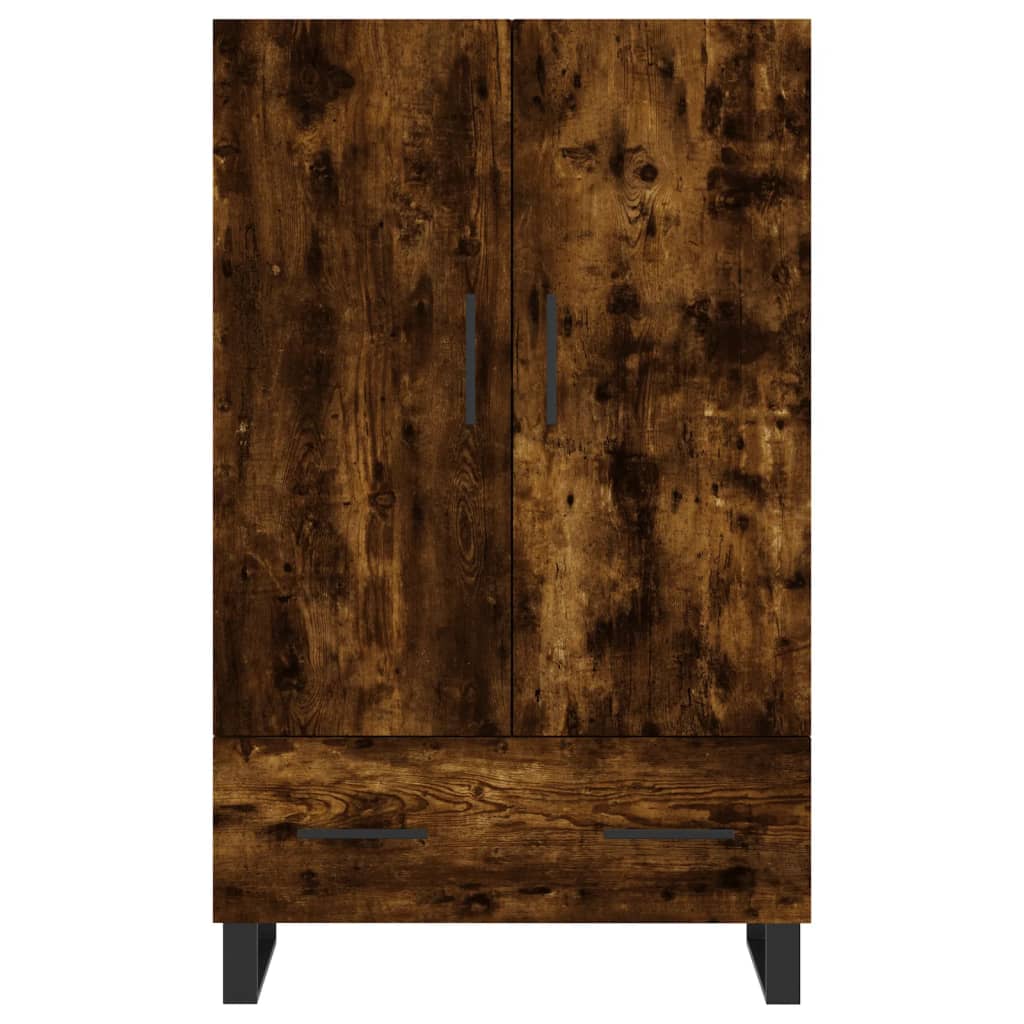 Visoka komoda boja hrasta 69,5 x 31 x 115 cm konstruirano drvo