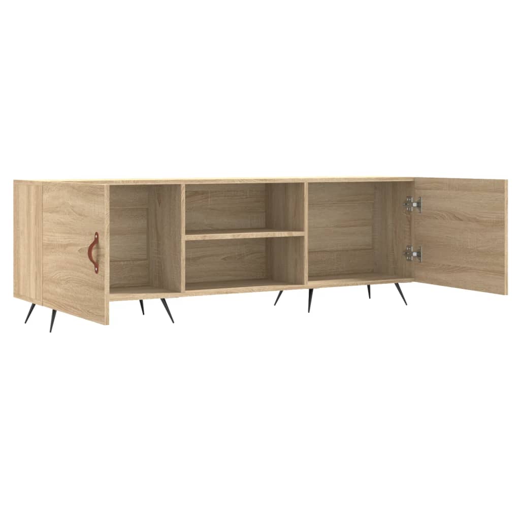 TV ormarić boja hrasta 150x30x50 cm od konstruiranog drva